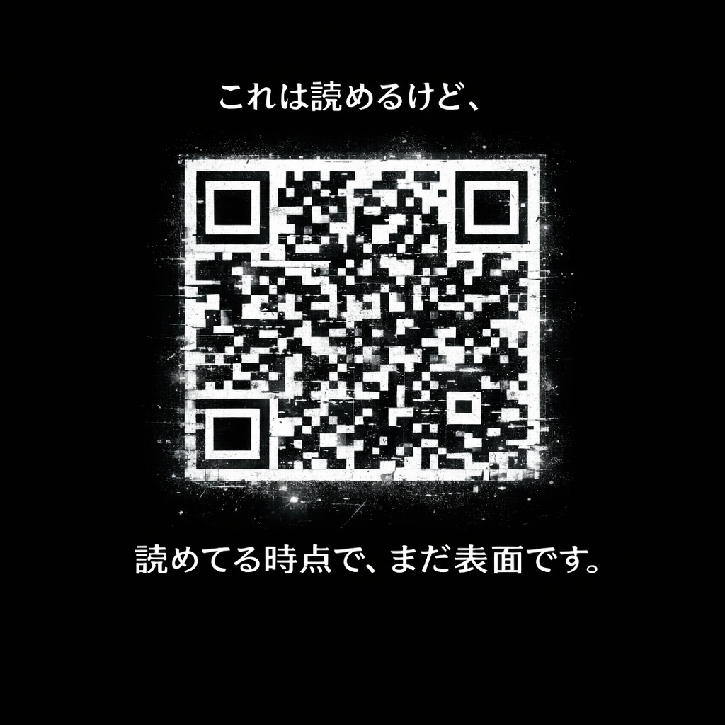 はっきり読めるQRコード